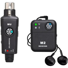 2,4 GHz Kabelloses in-Ear-Monitor-System Sender-Empfänger-Set 6-Kanal Einstellbare Frequenz