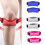 Adjustable Patella Knee Brace Light Weight Silicone Cushioned Knee Support Strap Red 10