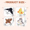 Interactive Flapping Bird Cats Teaser Toy Remote Control Chirping Animal for Pet chick 3