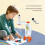 Imagination Boosting Space Ship Projection Drawing Toy For Kindergarten Kids Blue 8
