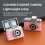 Portable Mini Camera with Flash Day Compact Design Pink Fashion Accessory 9