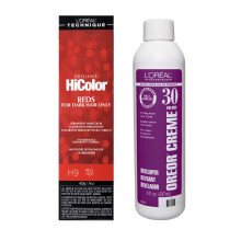 L'Oréal Excellence HiColor Red Hot H9 + Developer