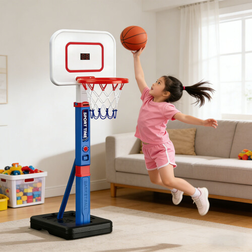 Plastic Backboard Stand Adjustable Heights Basketball Frames Backboard Stand 2