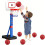 Plastic Backboard Stand Adjustable Heights Basketball Frames Backboard Stand 6