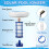 Solar Pool Ionizer Floating Pool Cleaner Replacement Water Purification Device 5