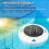 Solar Pool Ionizer Floating Pool Cleaner Replacement Water Purification Device 6