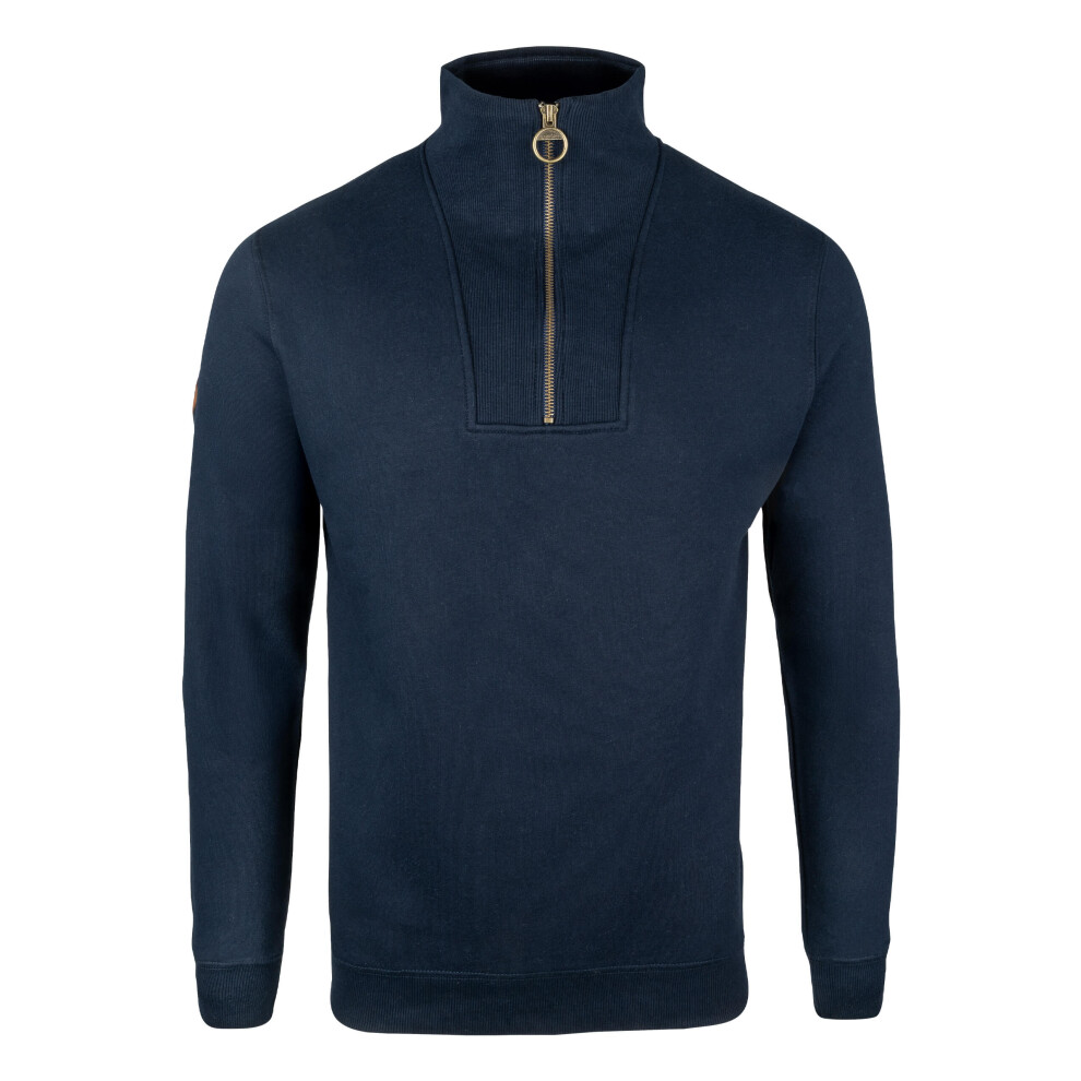 Jack Pyke Men’s Half Zip Sweatshirt Navy XX-Large Blue