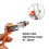 Anti-Falling Rope Tool Leashes Retractable Bungee Cord with Fixed Hose Clamps 38cm 6