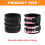 Stylish Design Wrist Wrap Support Protections Athletic Activity Hand Wristband Black 5