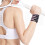 Stylish Design Wrist Wrap Support Protections Athletic Activity Hand Wristband Black 6