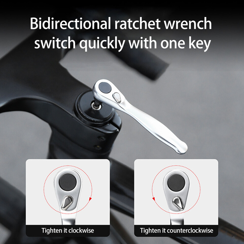 Bike Repair Hexes Ratchet Wrench With Nylon Handle And Magnetic Extension Rod 7696002413776