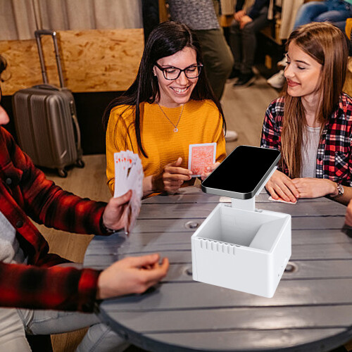 Advanced Card Scanner for Accurate Detection in Tabletops Game White ABS 1