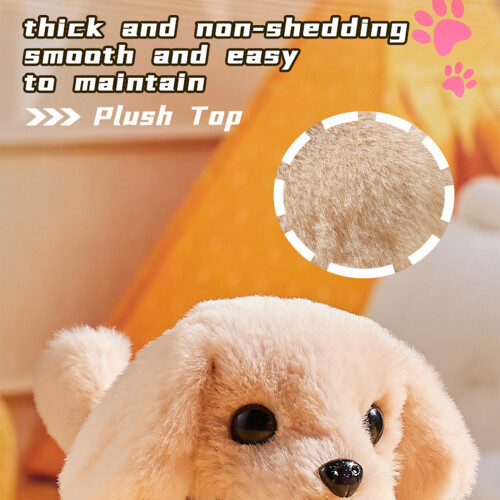 Realistic Sounding Electrc Plush Pet Toy With Interactive Movement For Kids Gift B 2