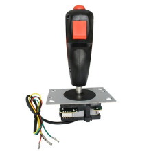 Manette de Jeu de Vol pour Borne D'Arcade, Manette de Vol, Gâchette, Bouton de Tir Supérieur, Vibration
