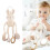 Development Toys Strollers Mounted Animal Pattern Handbells Gifts For Newborn pattern 1 1