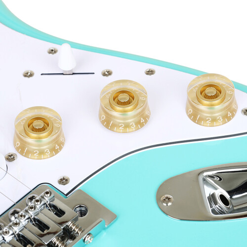Guitar Control Knobs with Calibrated Markings Ensuring Accurate Sound Settings 1