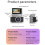 Mini Action Camera Thumb Size Design High Definitions Quality Sensoring for Clear Blue 3