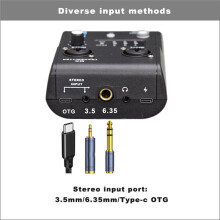 Wireless in-Ear Monitors System Audio Receiver Transmitter Earphones for DJ Stage Studio Sound System Headset Headphones