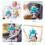 Interactive Baby Bed Mobile With Gentle Vibrations And Calming Nursery red dinosaur 6