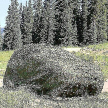 (3m by 3m, Blue) Camo Netting Sunshade Camouflage Net Blinds Patio Mesh Nets For Camping Shooting Hunting Cy