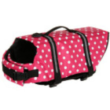 (Pink Point,2XS(0-3 kg))Chaleco salvavidas para mascotas perro Top seguridad reflectante rayas preservador ropa de natación