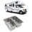 RV Double Sink 304 Stainless Steel Camping Kitchen 13