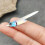 Artificial Silverside Fish Mask Sticker Hook Tying Materials Fly Tying Shoulders 1 pack 4