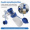 Milk Sampling Bottle, 200Ml Sampling Bottle Sampler Cow Milk Liquid Sampling Bottle Milk Container Corrosion-Resistant, Easy to Remove Milking Machine 2
