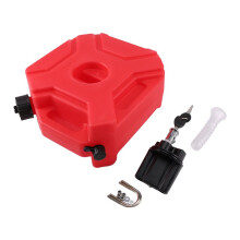 1Set 5L Fuel Tanks Plastic Petrol Cans Car Mount Motorcycle Jerrycan Gas Can Oil Container Fuel Canister