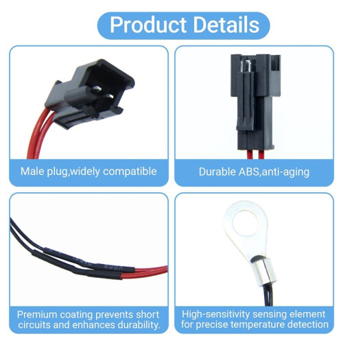 For Jura Thermoblock Temperature Sensor Fixes Error 1 2 3 4  Impressa C, E, F, J, S, Z GIGA Models for 2