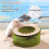 Marchul Hamster Sand Bath Container, Hamster Sand Bath Box with Cleaning Scoop, 1