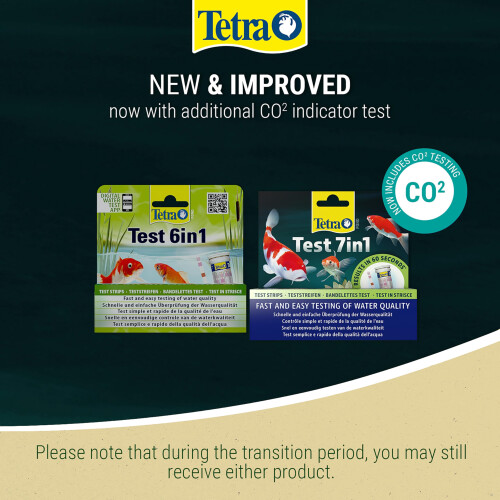 Tetra Tetra 7in1 Pond Water Testing Kit 25 strips - Measures pH, KH, Nitrite and Chlor 1
