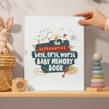 Every Messy Memory Matters Best First Worst Baby Memory Book Keepsake