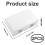 2 Pack UK Plug Socket Covers Childproof Electrical Outlet Protectors W 1