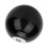Round 8 Ball Gear Shift Knob Black 13