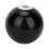 Round 8 Ball Gear Shift Knob Black 17
