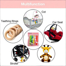 5X New Sippy Pal No Drop Bottle Toy Sippy Cup Holder Strap For Stroller (5 Pcs)
