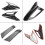 Toyota CHR 2018 Carbon ABS Tail Light Covers 4 Pcs 8