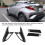 Toyota CHR 2018 Carbon ABS Tail Light Covers 4 Pcs 11