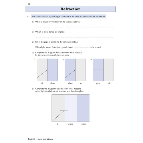 KS3 Year 8 Science Targeted Workbook (with answers) 2