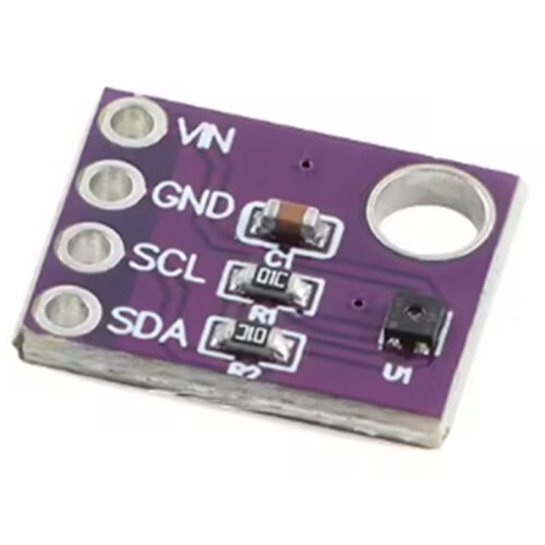 SHT45 Digital Temperature and Humidity Sensor Module I2C Environment Detection 2