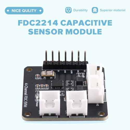 FDC2214 Capacitive Sensor Module 1PCS Gesture Recognition Paper Counting Liquid Level Measurement for Electronics 1