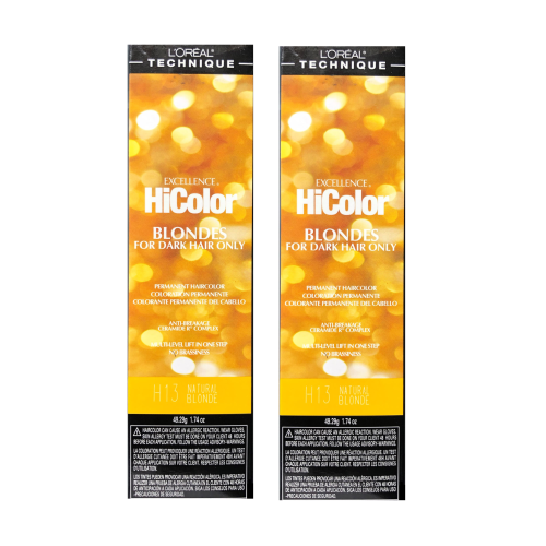 L'Oréal Excellence HiColor Natural Blonde H13 x2