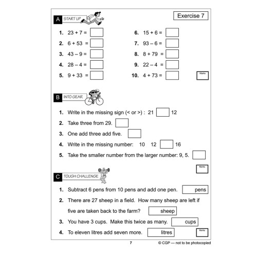 KS1 Mental Maths Workout - Year 2 2