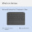 Microsoft Microsoft Surface Pro 12-inch Keyboard | Compatible with Surface Pro Copilot + | Slate 6