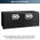 Truck Tool Box Latch Replacement Stainless Steel Toolbox Paddle Lock Replacement Handle with Keys fo 2
