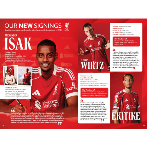Liverpool FC Official Annual 2026 2