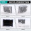 New VFD Global Clock Desk Pendant WiFi Timing Two VFD Screens DIY Clock 4