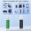 ABLAZE 2GB USB Stick 5 Pack with Type-C Adapters USB 2.0 Flash Drive 2GB Memory Sticks for PC, Smartphone and Computer 5