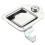 Truck Tool Box Latch Replacement Stainless Steel Toolbox Paddle Lock Replacement Handle with Keys fo 5